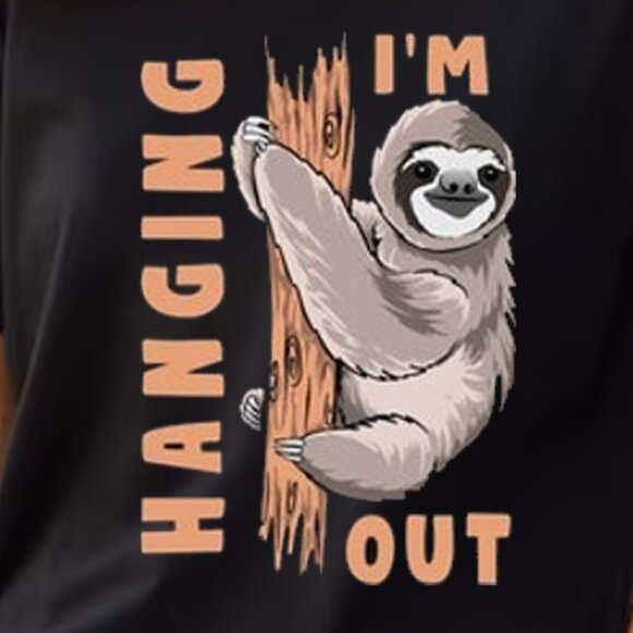 I am Hanging Out Shirt, Bear Shirt, Funny Shirt, Unisex Funny Shirt - Picture 3 of 3